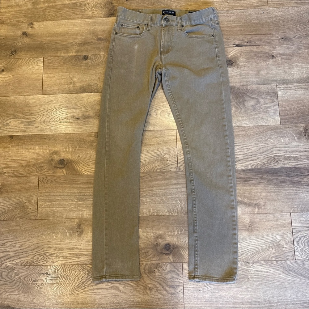 Bullhead Denim Jeans Men's 30 X 32 Tan Beige Khaki Skinny